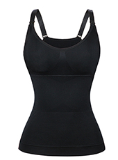 Black Postpartum Seamless Slimming Vest Shaper M-2XL MH1639