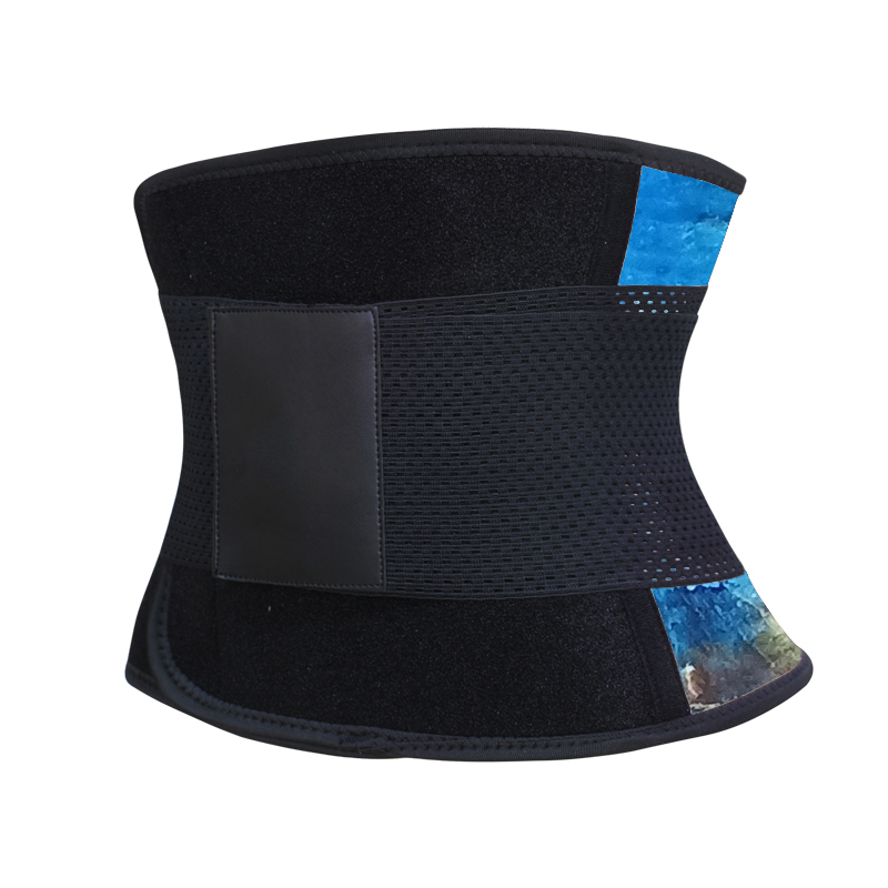 Marble Latex Steel Bones Waist Trimmer Belt XS-3XL MH1866