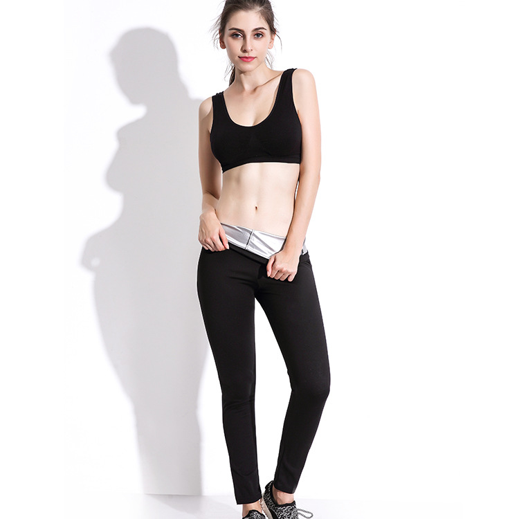 Nano-coating sweat pants women's fitness pants sports sweat pants burst sweat suit jacket MH1796 