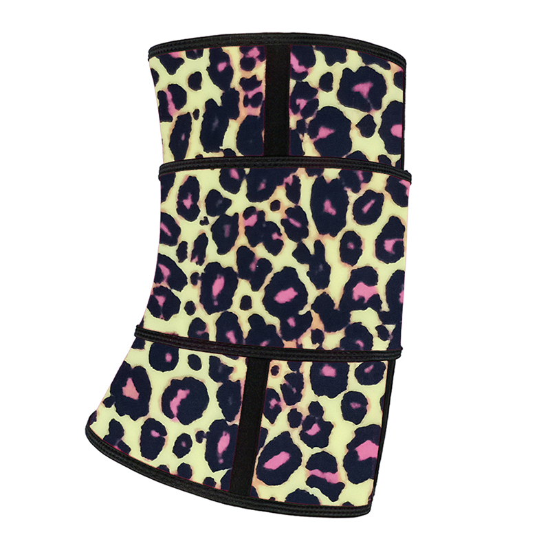 Leopard Yellow Single Belt Hooks Waist Trainer MH1770YL