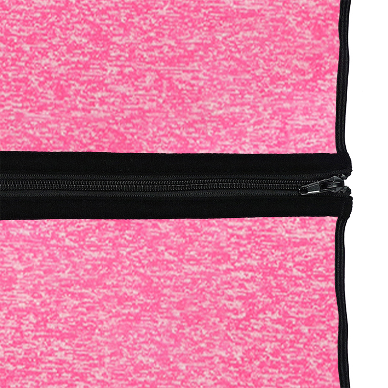 Snow Pink Neoprene Triple Belt with Zipper MHW100016SP