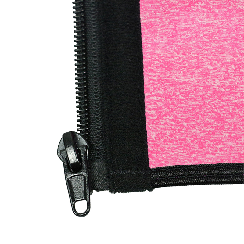 Snow Pink Neoprene Triple Belt with Zipper MHW100016SP
