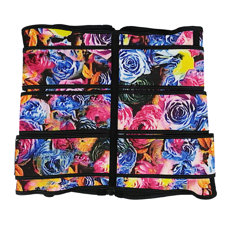 Rose Three Belt Zipper Waist Trainers MHW100001RF
