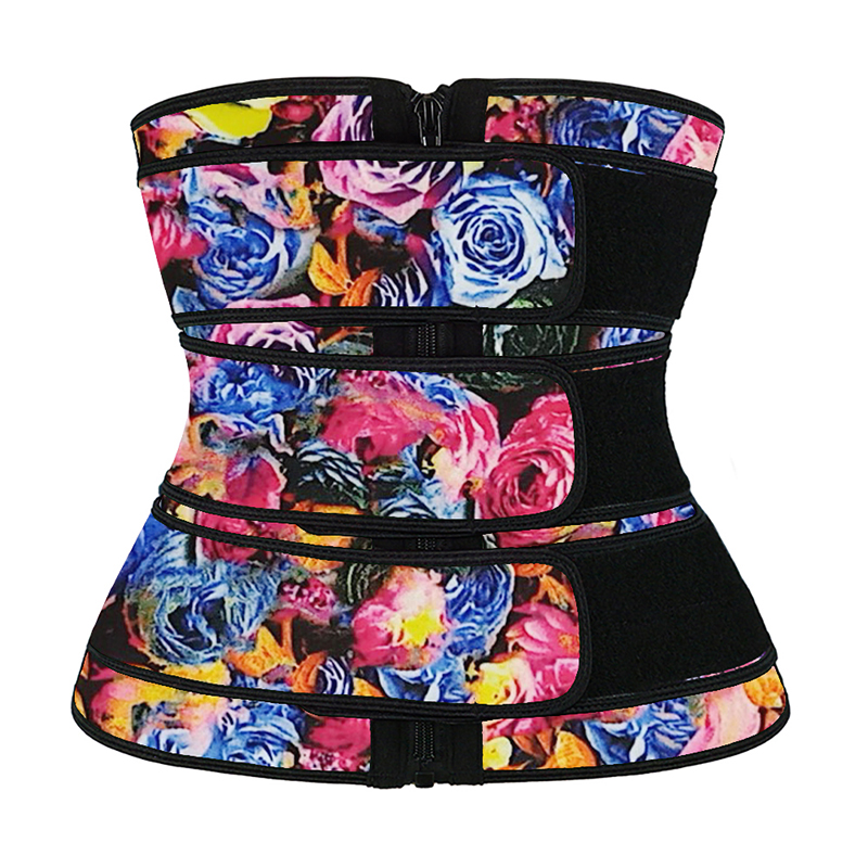 Rose Three Belt Zipper Waist Trainers MHW100001RF