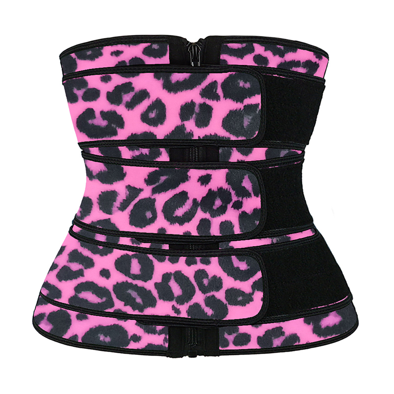 Pink Leopard Three Belt with Zipper ＭＨＷ100001PL