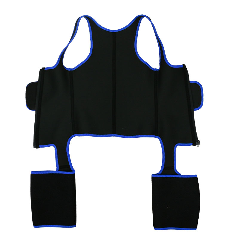 Single Belt Neoprene Shaper Vest MHW100047BL