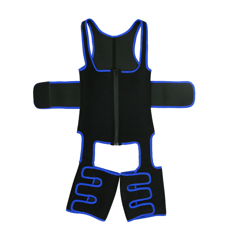 Single Belt Neoprene Shaper Vest MHW100047BL