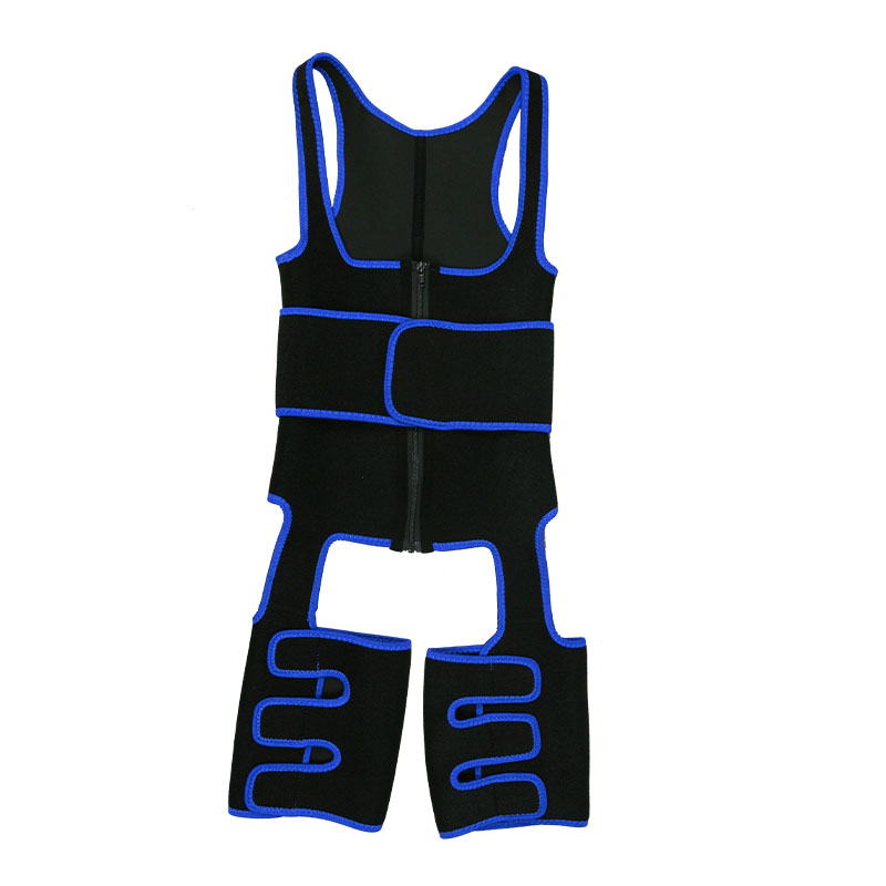 Single Belt Neoprene Shaper Vest MHW100047BL