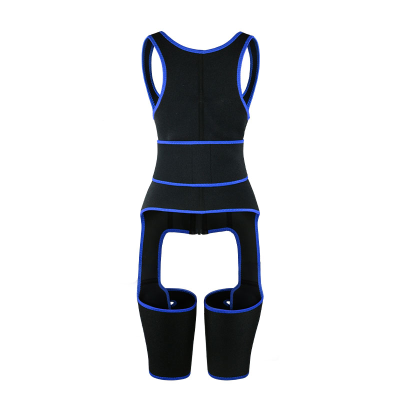 Single Belt Neoprene Shaper Vest MHW100047BL