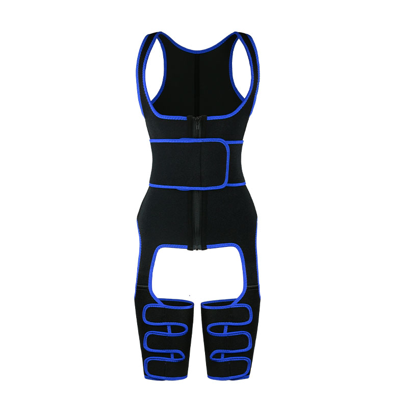 Single Belt Neoprene Shaper Vest MHW100047BL