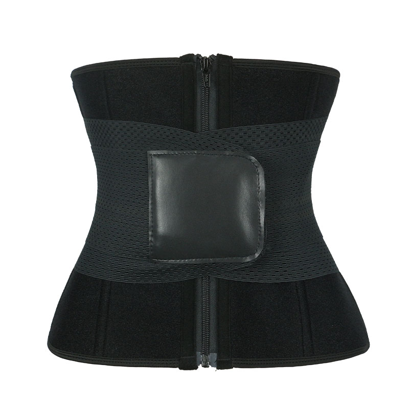 Neoprene OK fabric Double Belts Waist Trainers MHW100043B 