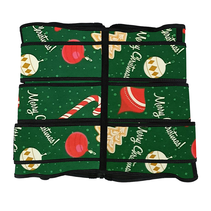 Christmas Print Three Belt with Zipper MHW100001CI