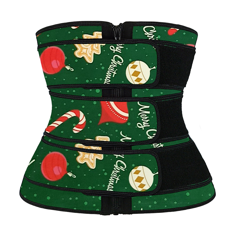 Christmas Print Three Belt with Zipper MHW100001CI