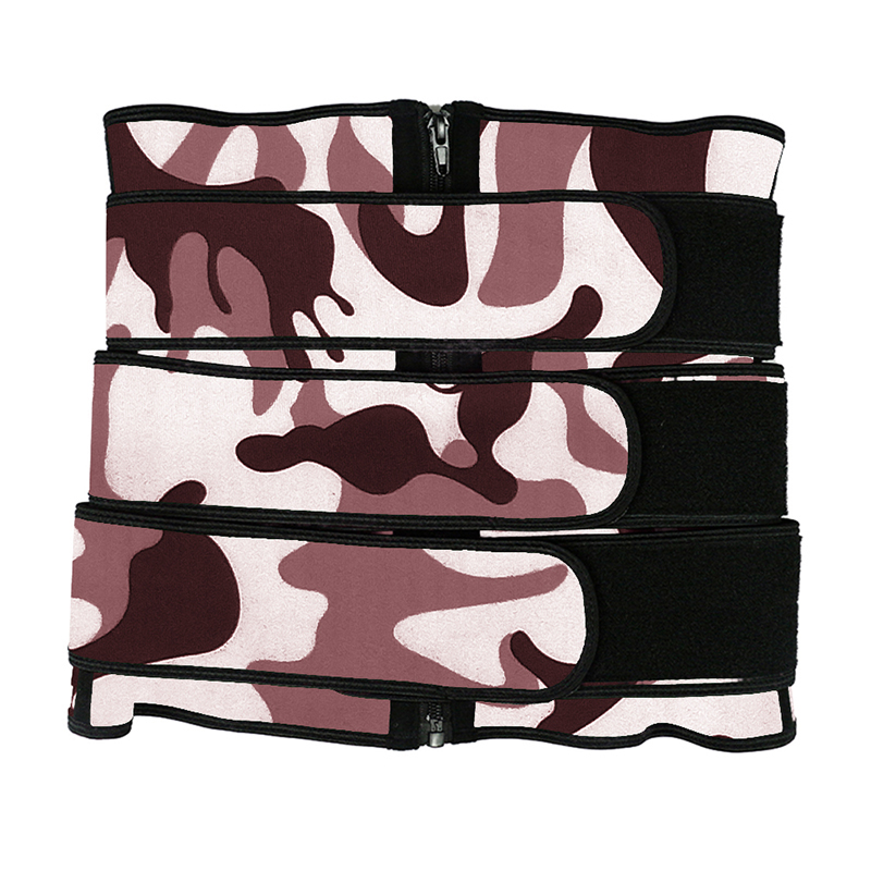 Brown Camouflage Zipper Three Belt MHW100001BRL