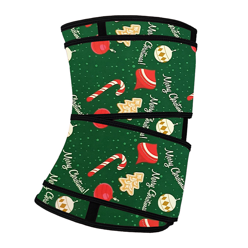 Christmas Hooks Latex Waist Trainer with Two Belts MH1872CI