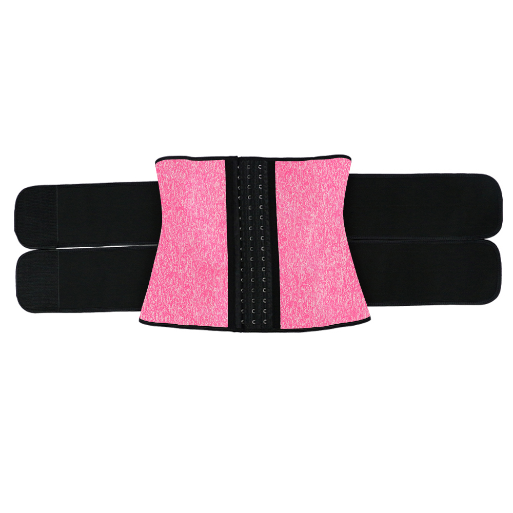 Snow Pink Neoprene Double Belt with Hook MHW100085SP