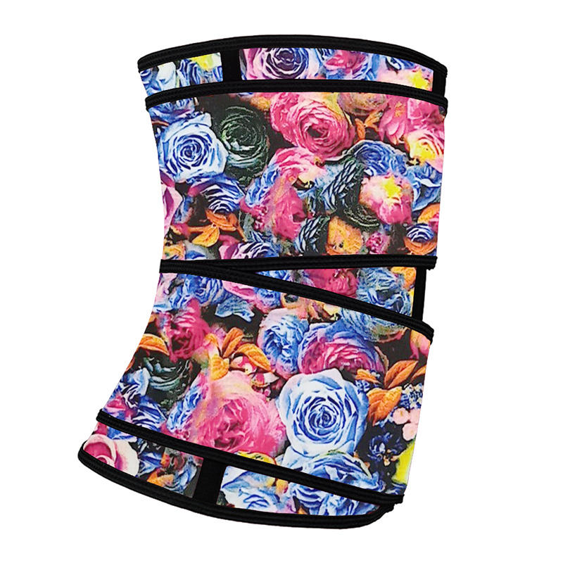 Double Belt Latex Hook Waist Trainer Rose MHW1872M