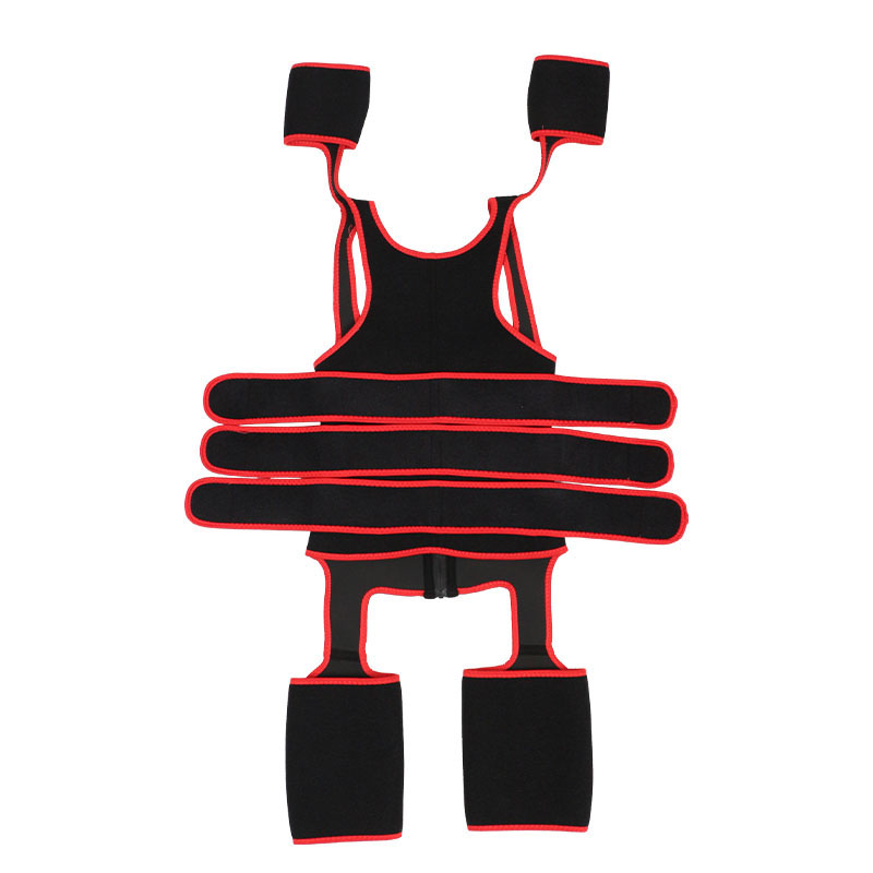 Three Belts Thigh Shaper Vest With Arms Shaper MHW100080R