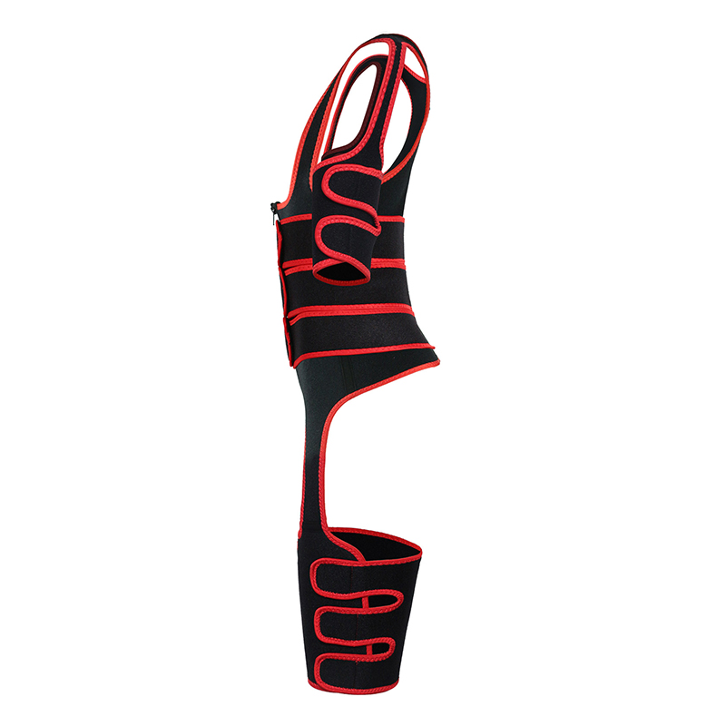 Three Belts Thigh Shaper Vest With Arms Shaper MHW100080R