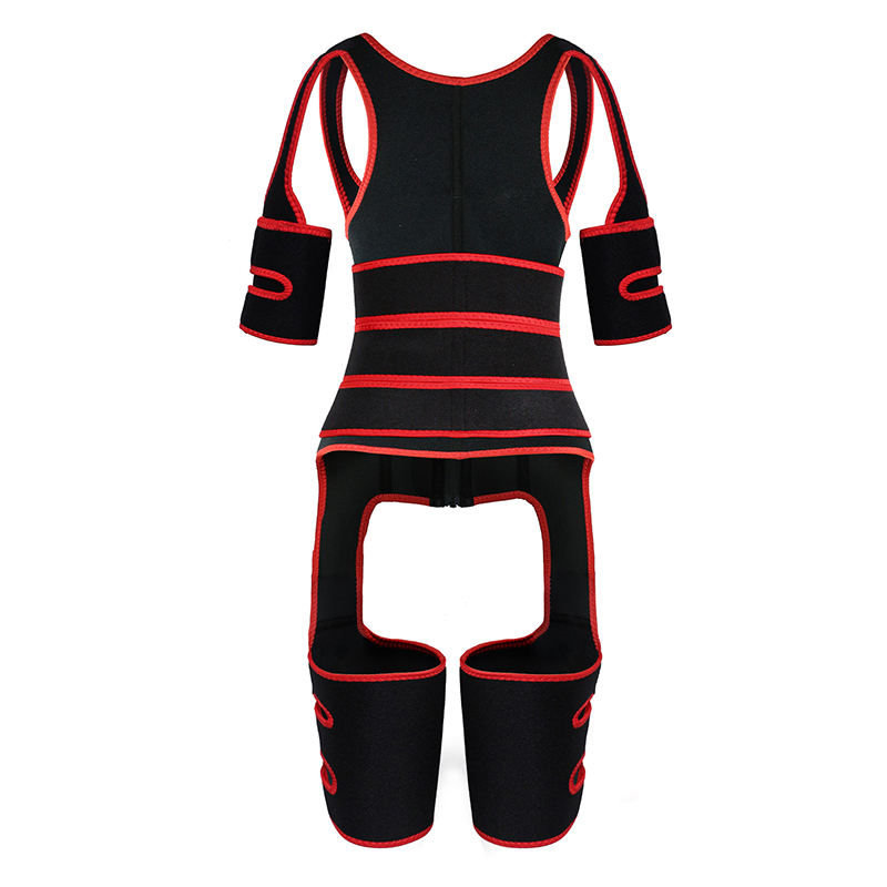 Three Belts Thigh Shaper Vest With Arms Shaper MHW100080R