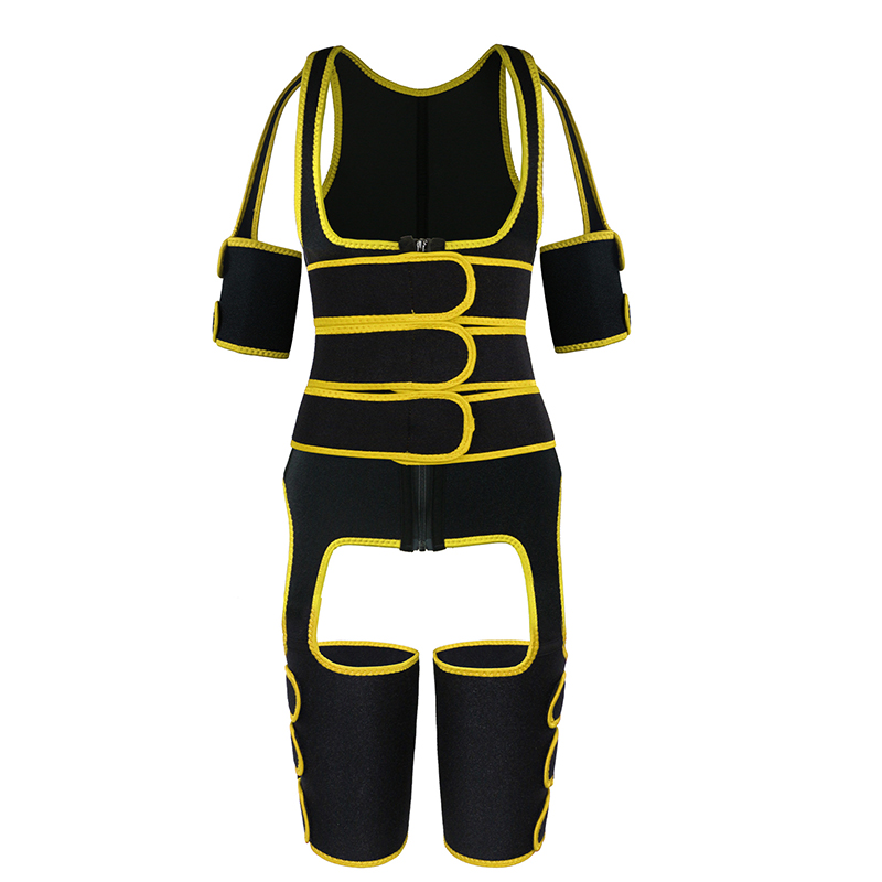 Three Belts Thigh Shaper Vest With Arms Shaper MHW100080Y
