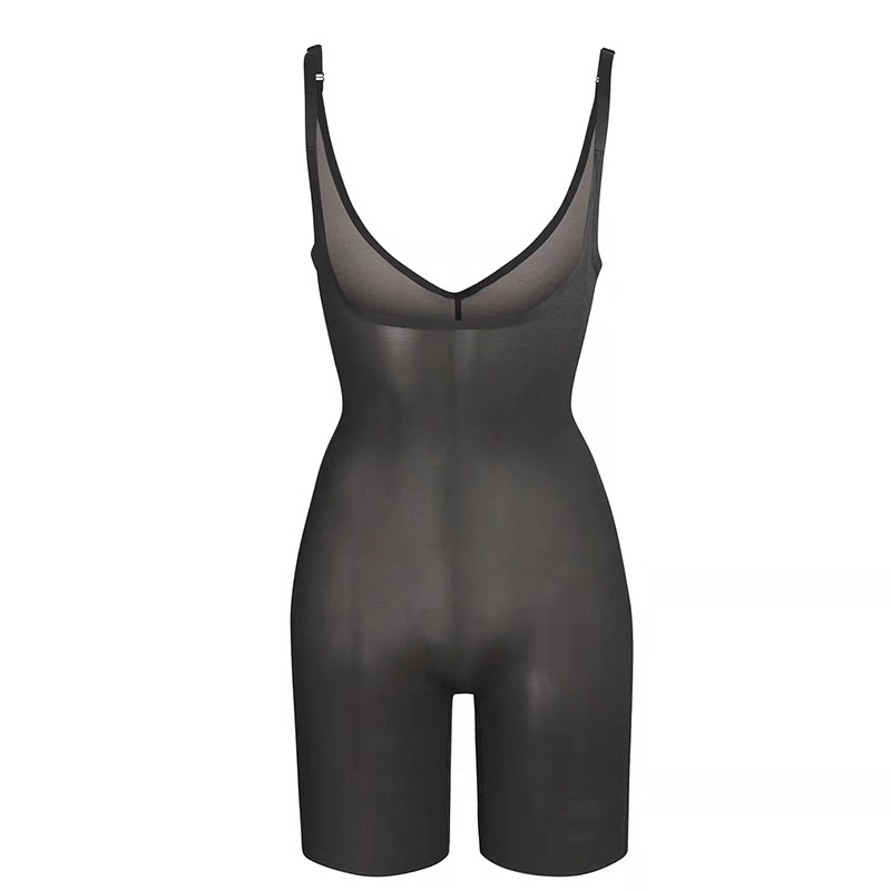 Lace toning body corset hip lift tummy tuck onesie MT000035B