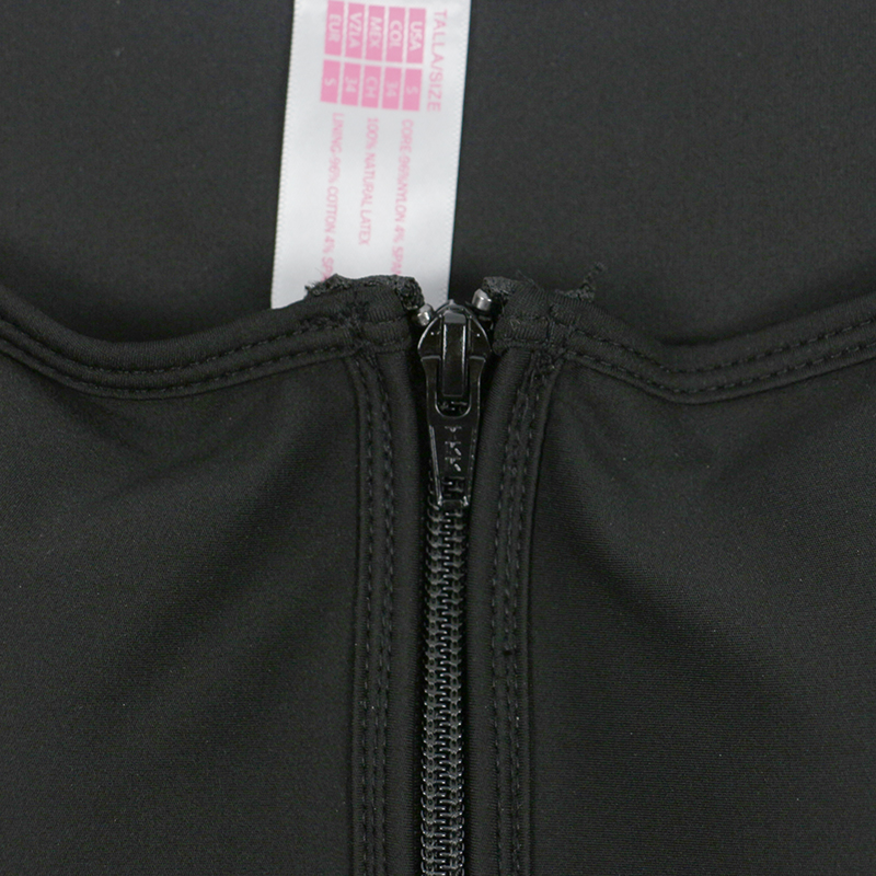 Special Design Zipper Latex Vest MHW100308B