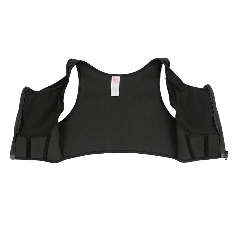 Special Design Zipper Latex Vest MHW100308B