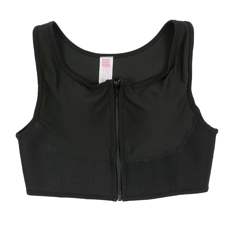 Special Design Zipper Latex Vest MHW100308B