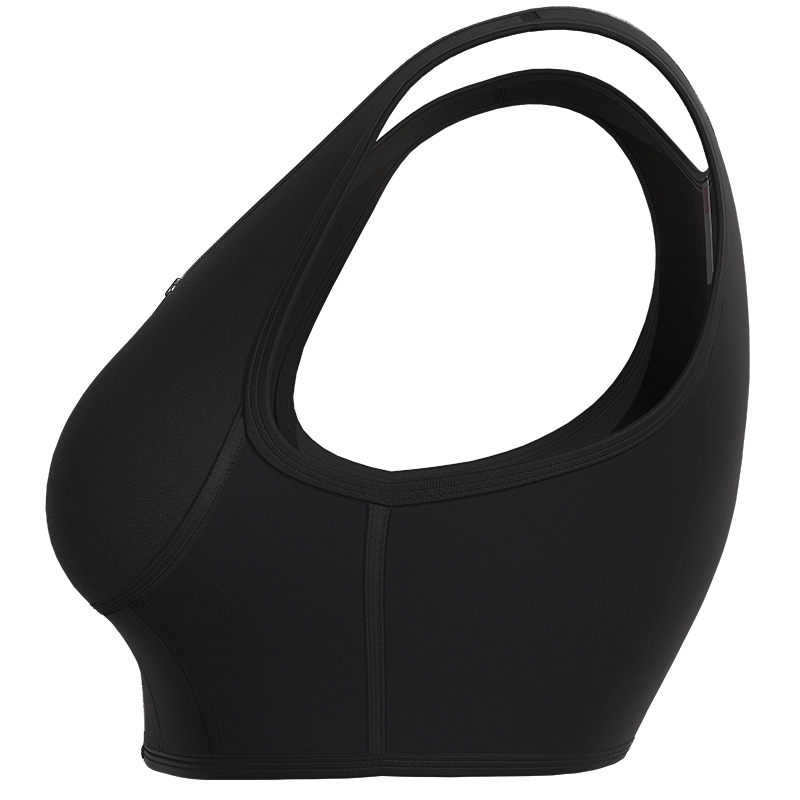 Special Design Zipper Latex Vest MHW100308B