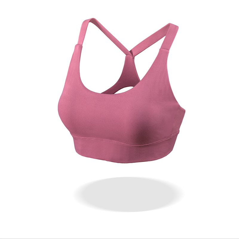 	Women's Yoga Sports Bras Cross Back Buckle Sports Bra MH133626