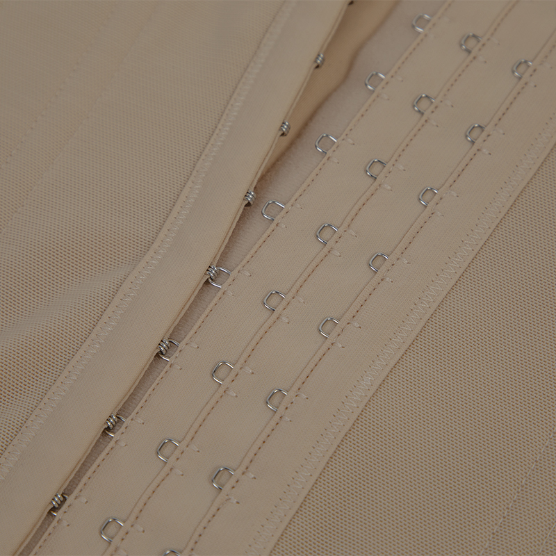 Nude seamless one-piece Shaper with hook MT000152N
