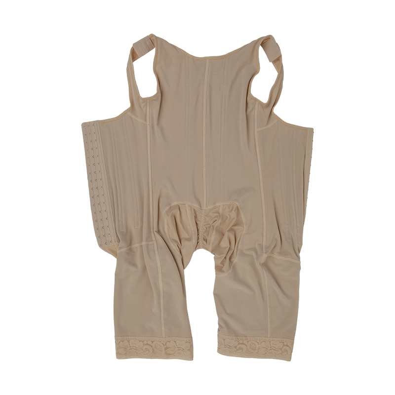 Nude seamless one-piece Shaper with hook MT000152N