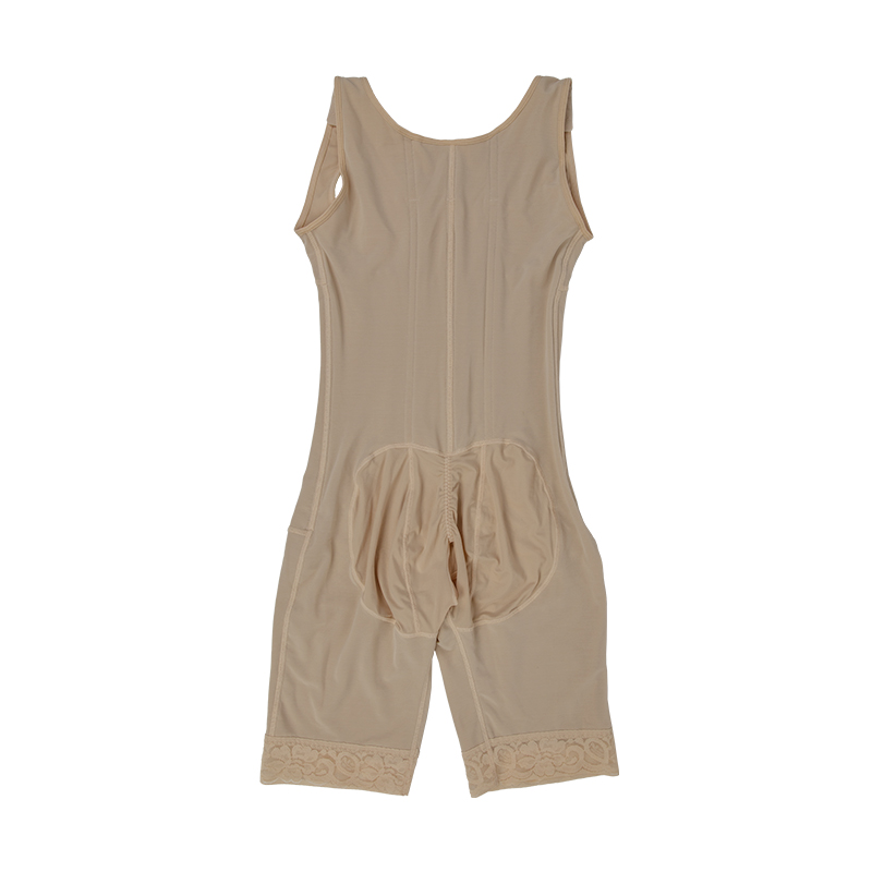 Nude seamless one-piece Shaper with hook MT000152N