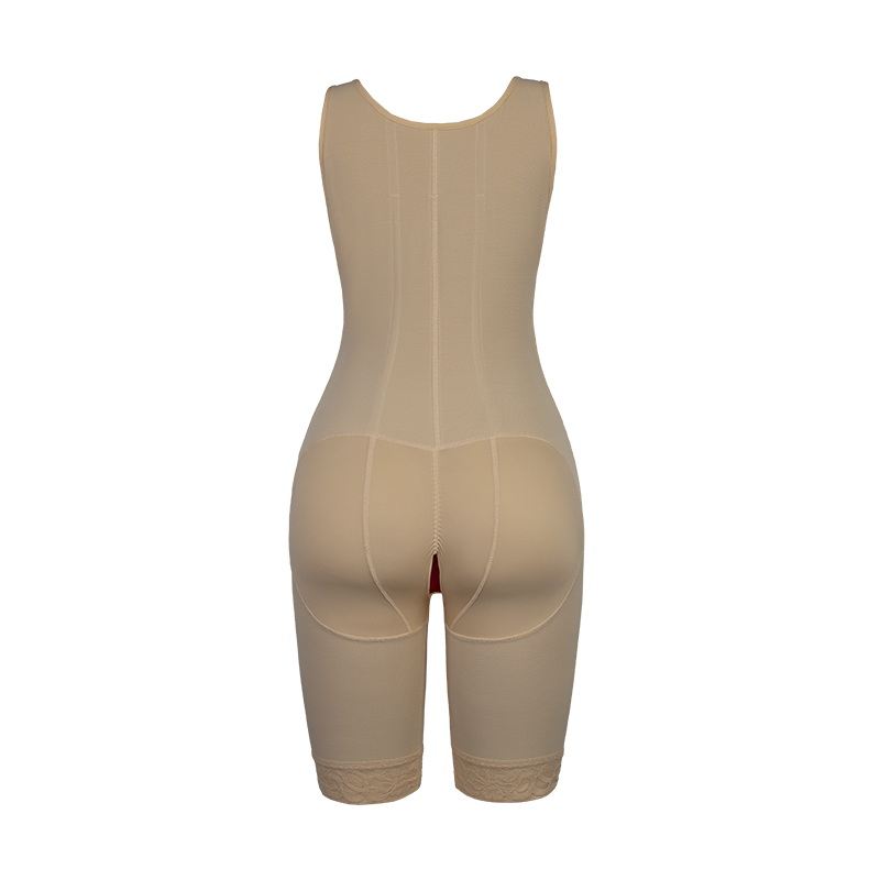 Nude seamless one-piece Shaper with hook MT000152N