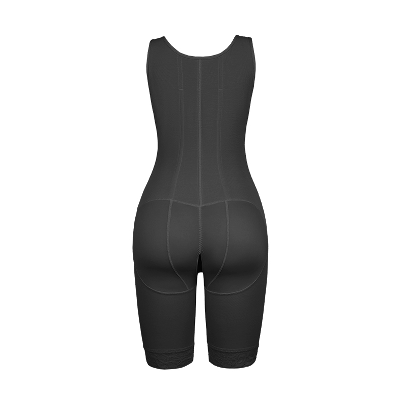 Black Shapewear waistcoat lifts waist MT000152B