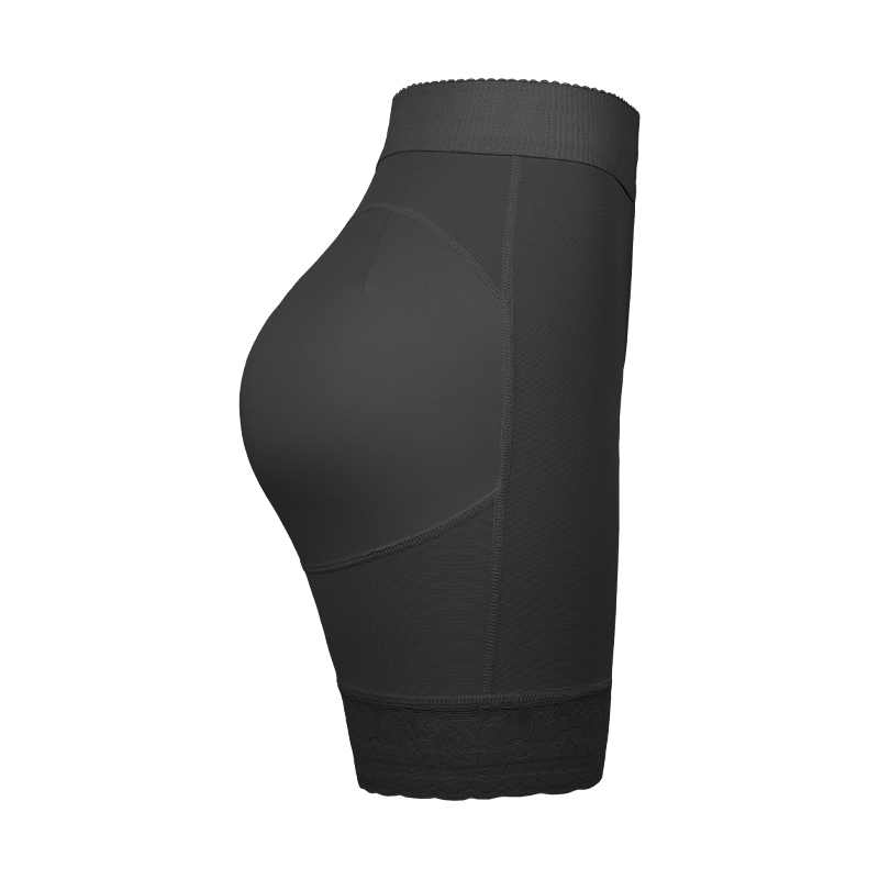 Tummy tuck butt lift shaper with zipper and hookMT000162B
