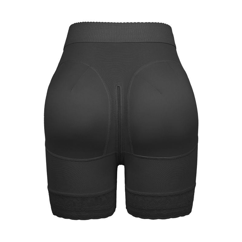 Tummy tuck butt lift shaper with zipper and hookMT000162B