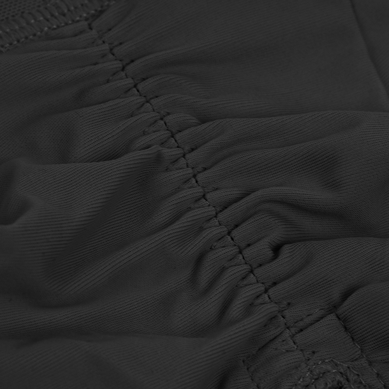 Bodice with side zipper and butt lift MT000164B
